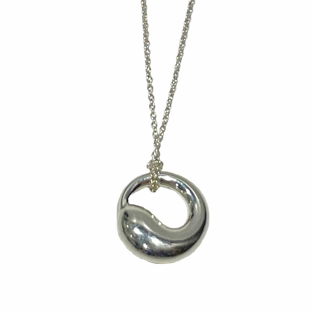Tiffany Eternal Circle Large Necklace Silver